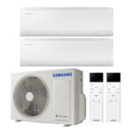SAMSUNG CEBU S2 UNITÀ ESTERNA AJ040TXJ2KG UNITÀ INTERNA AR50F09C1AHN+AR50F12C1AHN 9000+12000 BTU - WIFI INCLUSO