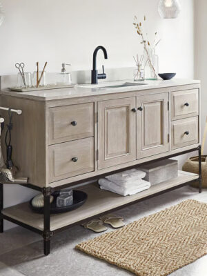 Mobile bagno LOBERON con lavabo incluso | Arredo bagno moderno