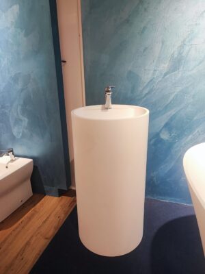 Lavabo da appoggio cilindrico Linea SPAZIO | Design moderno